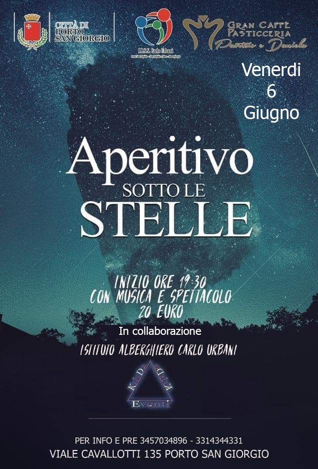 aperitivo sotto le stelle