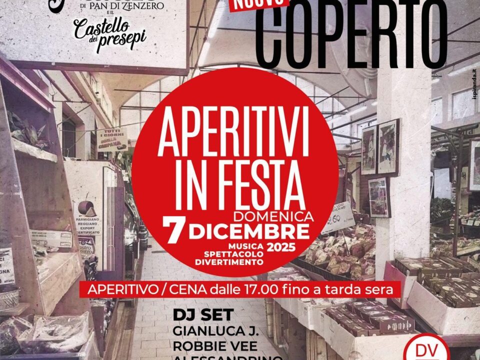 aperitivi in festa natale 2025